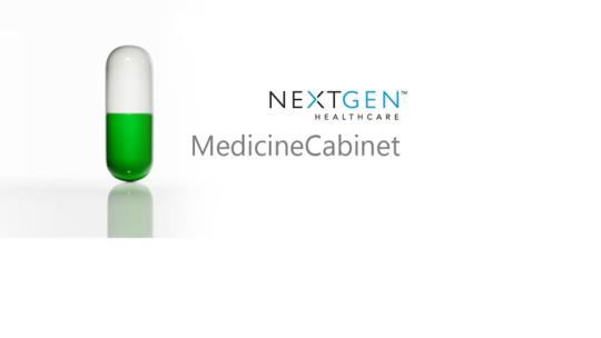 MedicineCabinet for Windows 8