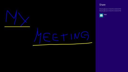 MeetingBoard for Windows 8