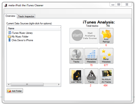 Meta-iPod the iTunes Cleaner
