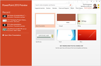 Microsoft Office 2013 Preview