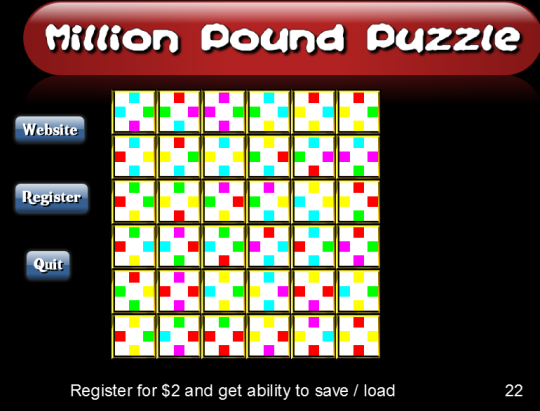 Million Pound Puzzle