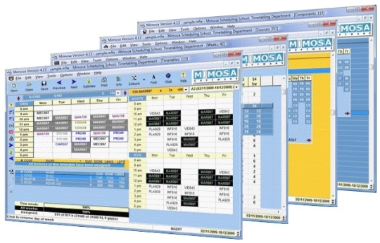 Mimosa Scheduling Software Free Edition