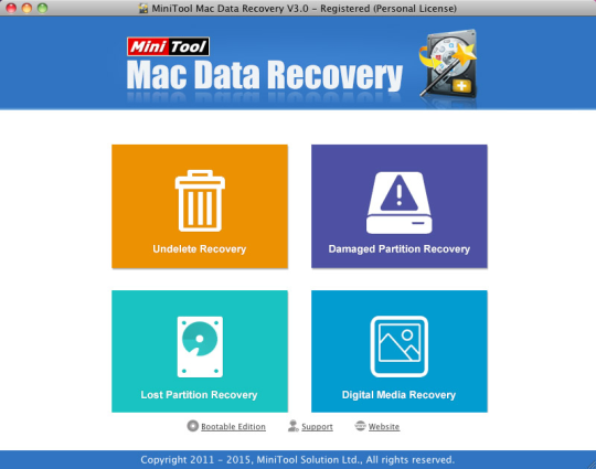 MiniTool Mac Data Recovery