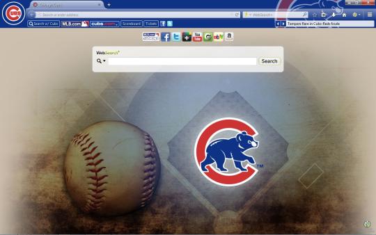MLB Chicago Cubs Theme for Firefox