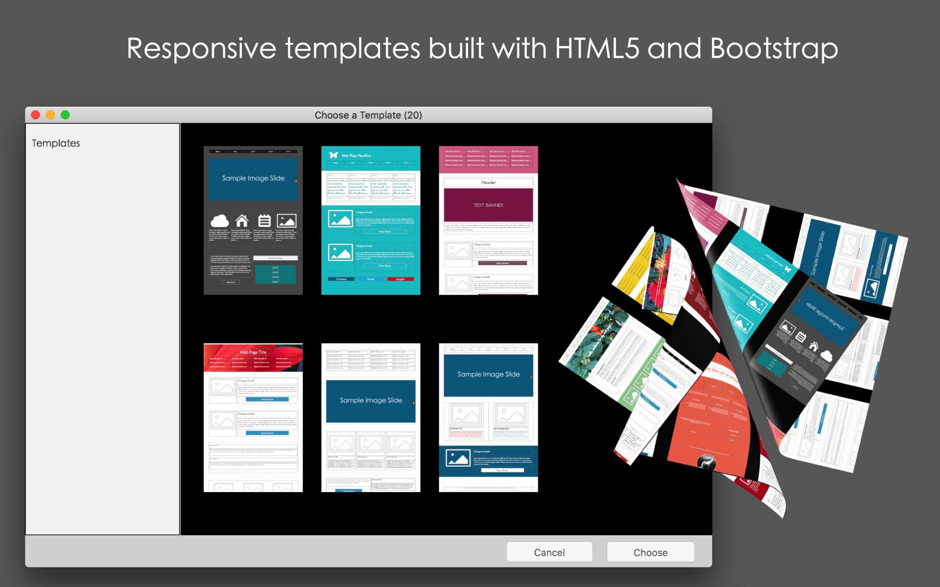 Mobile Web Page Templates