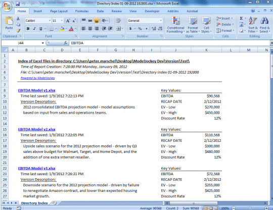 ModelJockey Version Manager