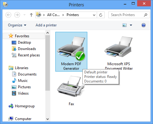 Modern PDF Generator
