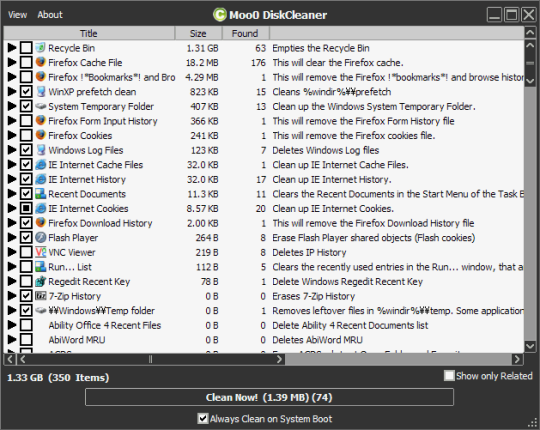 Moo0 Disk Cleaner Portable