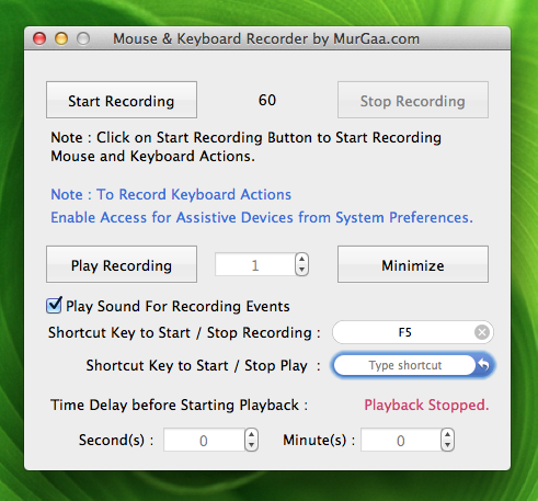 Mouse And Keyboard Recorder