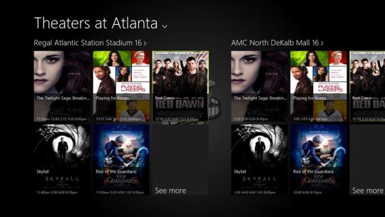 Movie ShowTime for Windows 8