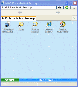 MPS Portable Mini Desktop