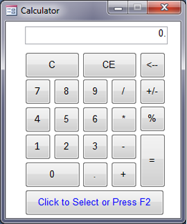 Ms Access Calculator