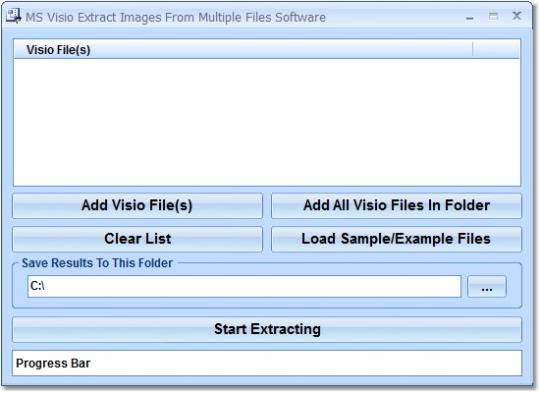 MS Visio Extract Images From Multiple Files Software