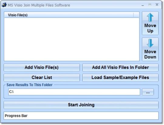 MS Visio Join Multiple Files Software