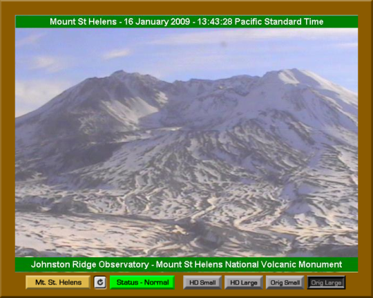 Mt. St. Helens VolcanoCam Widget