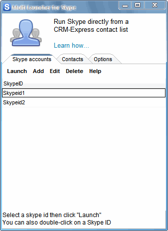 Multi Launcher For Skype