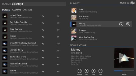 Music DJ for Windows 8
