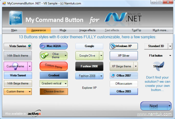My Command Button .NET