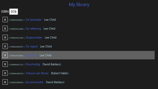 My private library for Windows 8