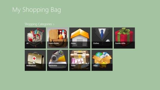 My Shopping Bag for Windows 8