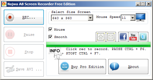 Najwa A8 Screen Recorder