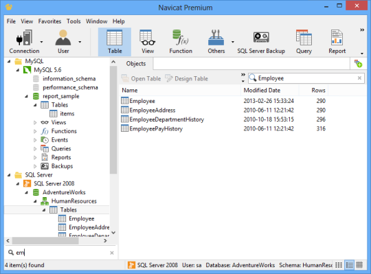 Navicat Premium (Multiple Databases GUI) (32 -bit)
