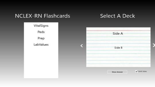 NCLEX-RN Flashcards for Windows 8
