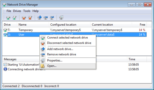 Network Drive Manager