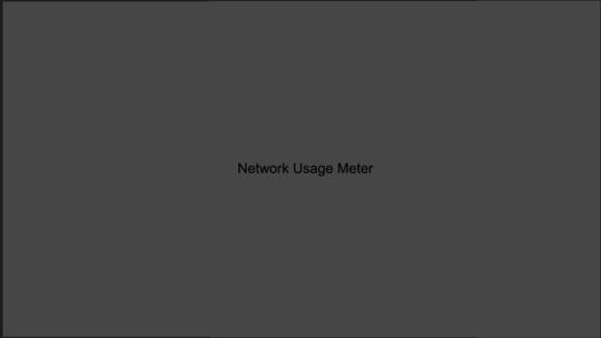 Network Usage Meter for Windows 8