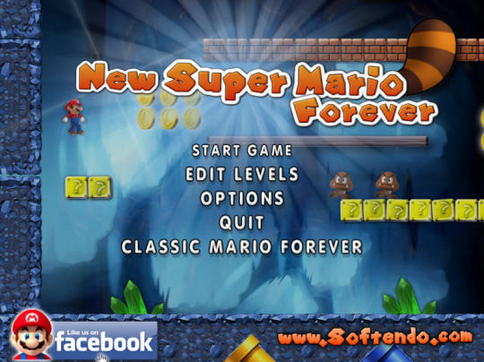 New Super Mario Forever Low Graphics