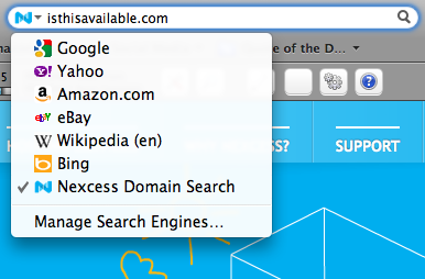 Nexcess Domain Search