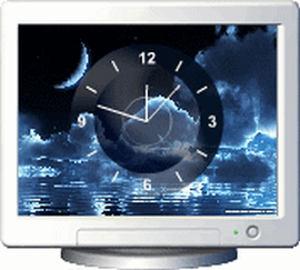 NFS Moon Clock