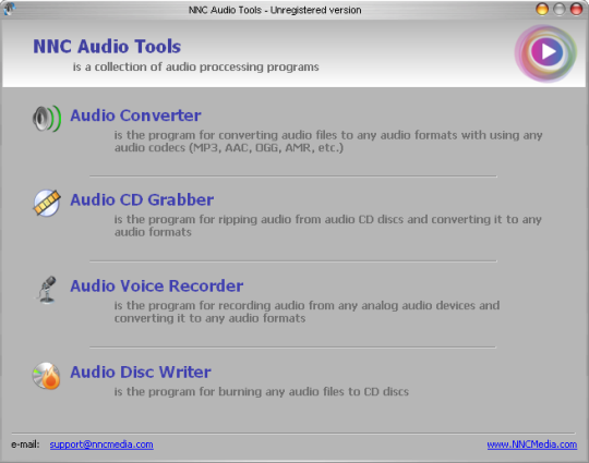NNC Audio Tools