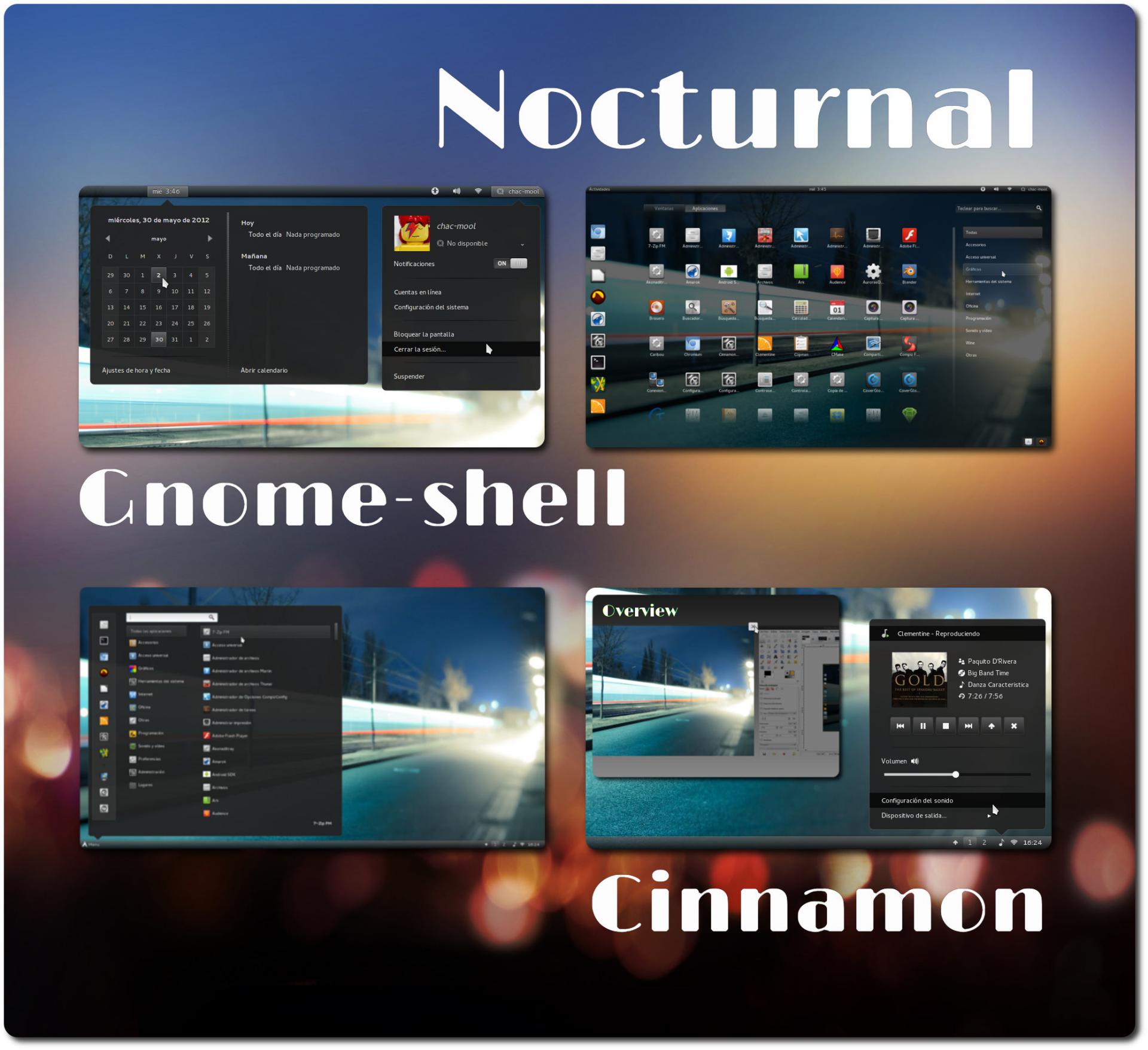 Nocturnal for GNOME-Shell