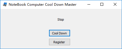 NoteBook Computer Cool Down Master