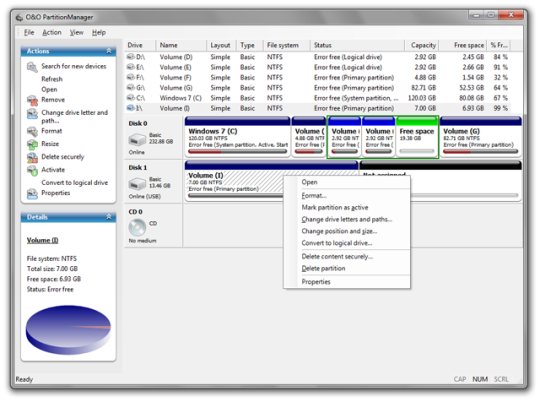 O&O PartitionManager Professional Edition (64-bit)