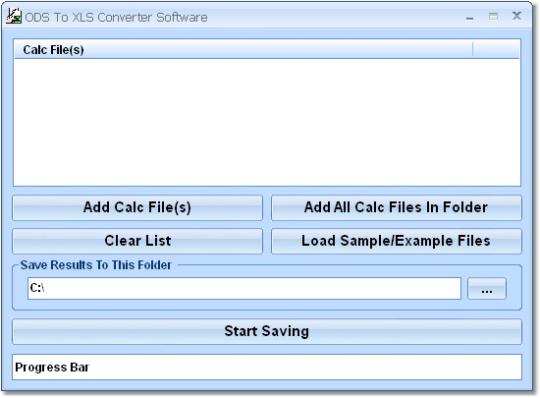 ODS To XLS Converter Software