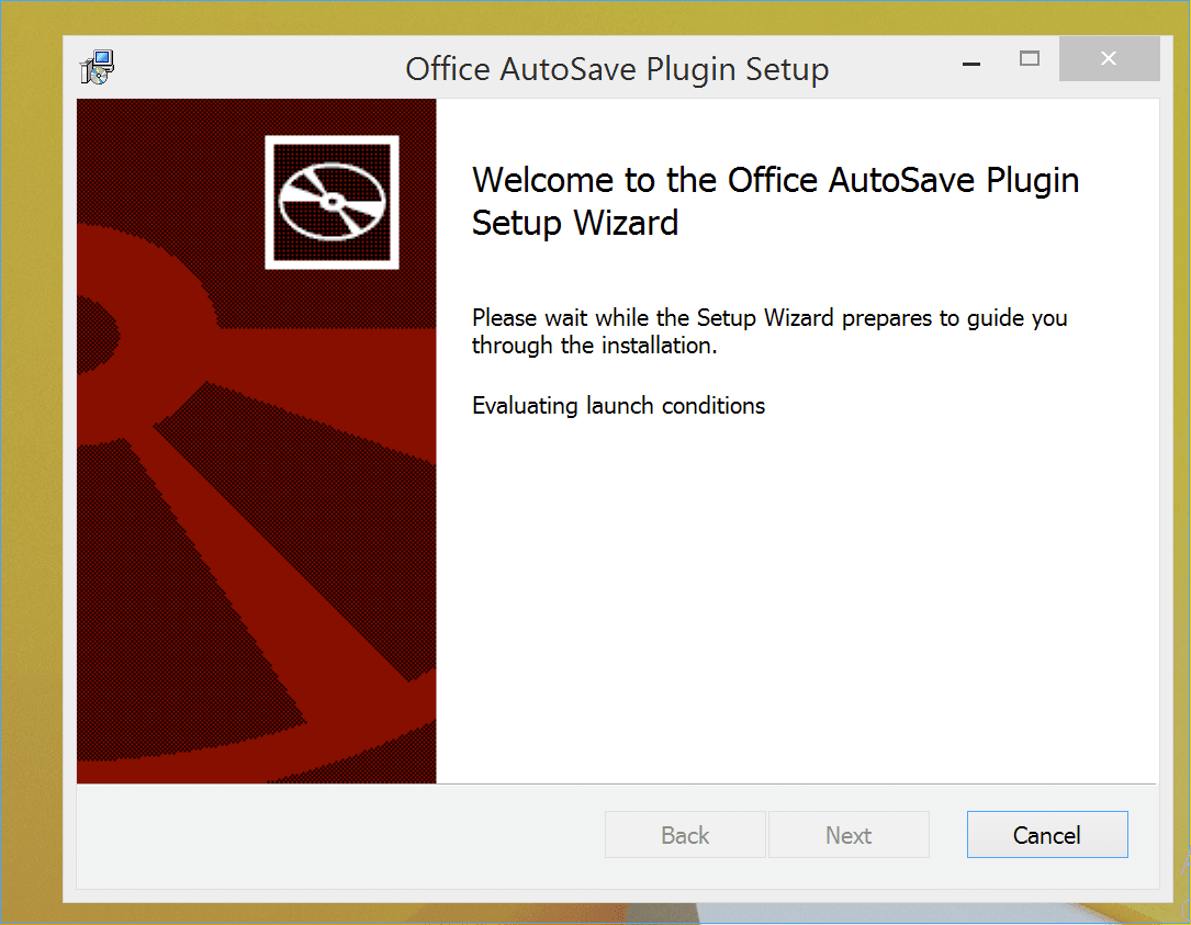 Office AutoSave Plugin