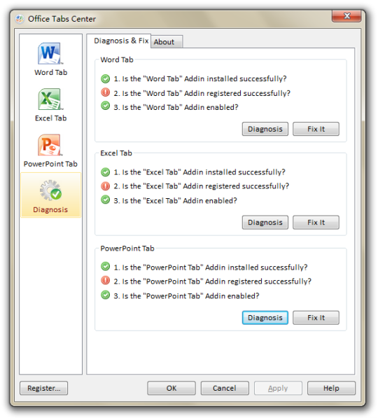Office Tabs for PowerPoint (32-Bit)
