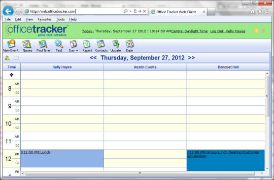 Office Tracker Scheduling Software