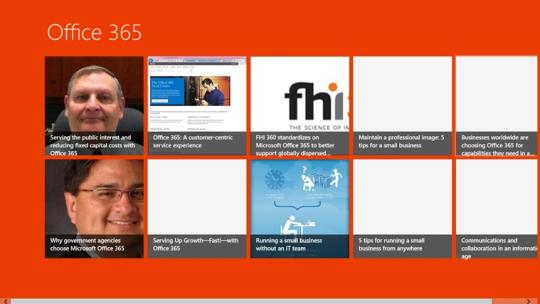 Office365Blog for Windows 8