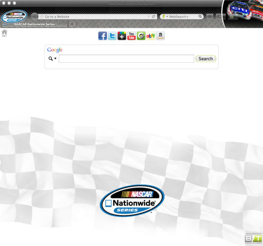 Official NASCAR Firefox Theme