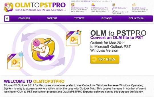 OLMtoPST Converter Pro
