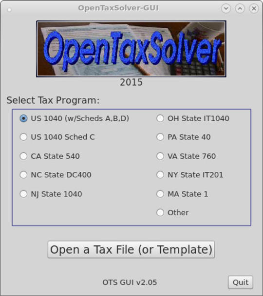 Open Tax Solver