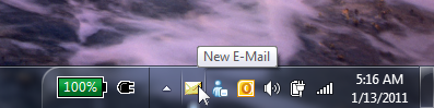 Outlook Email Notifier