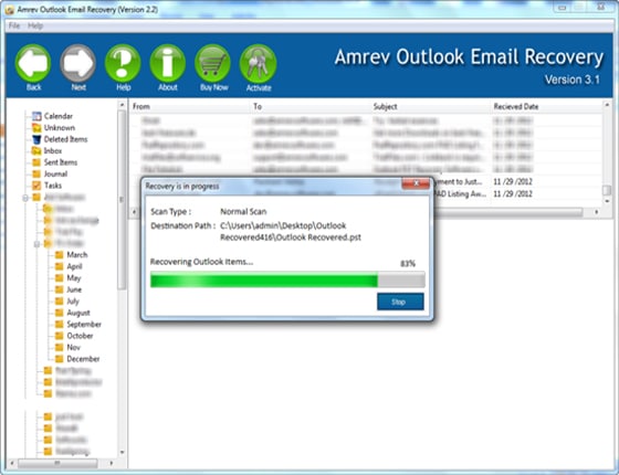 Outlook Email Recovery Software