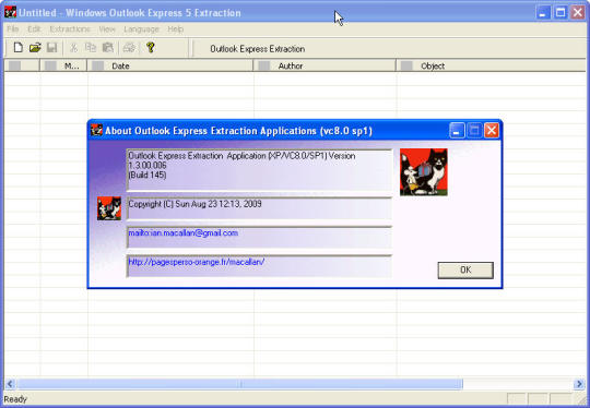 Outlook Express Extraction