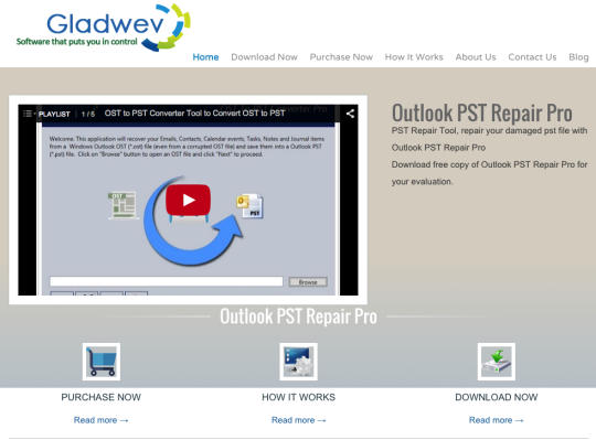 Outlook PST Repair Pro
