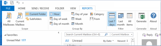 Outlook Reports Add-In