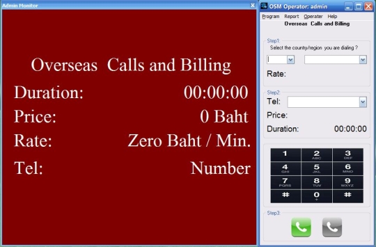 Overseas Call and Billing Management